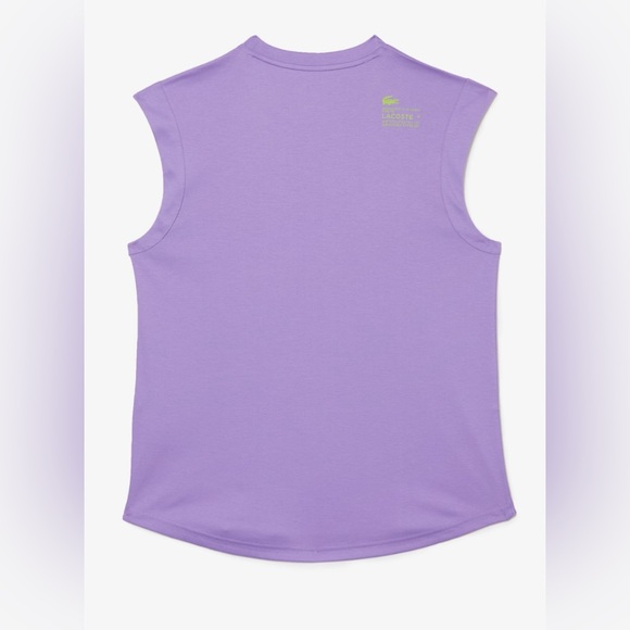 LACOSTE WOMEN’S SPORT LOOSE FIT BRANDED COORDINATE T-SHIRT - Picture 4 of 9